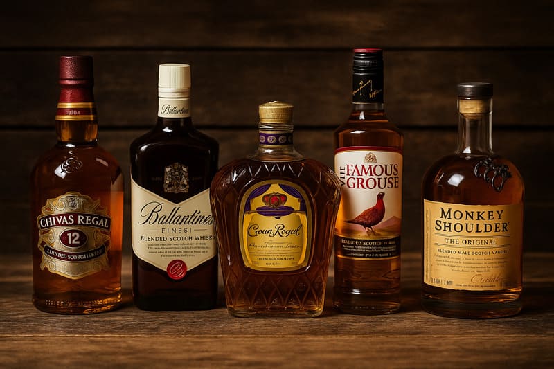 Blended Whisky Bestseller 2025: Die Top 5 in Deutschland Top 5 Beliebtesten Blended Whisky in Deutschland