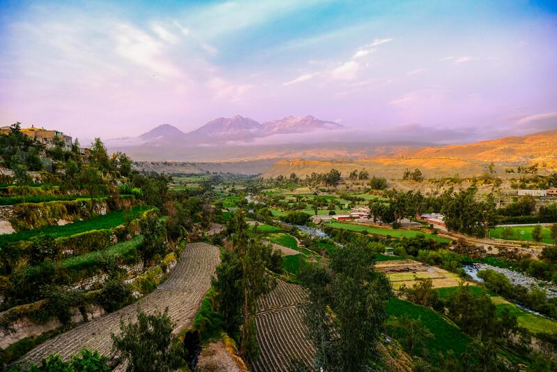 Pisco Peru Landschaft