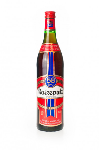 Ratzeputz Ingwer-Spirituose - 0,7L 58% vol